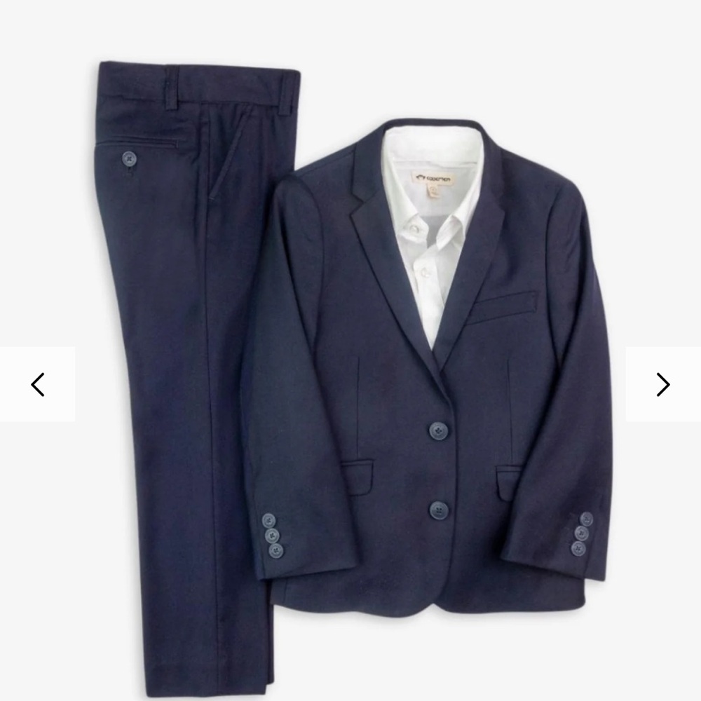 Appaman Blue Kids Matching Suit Set